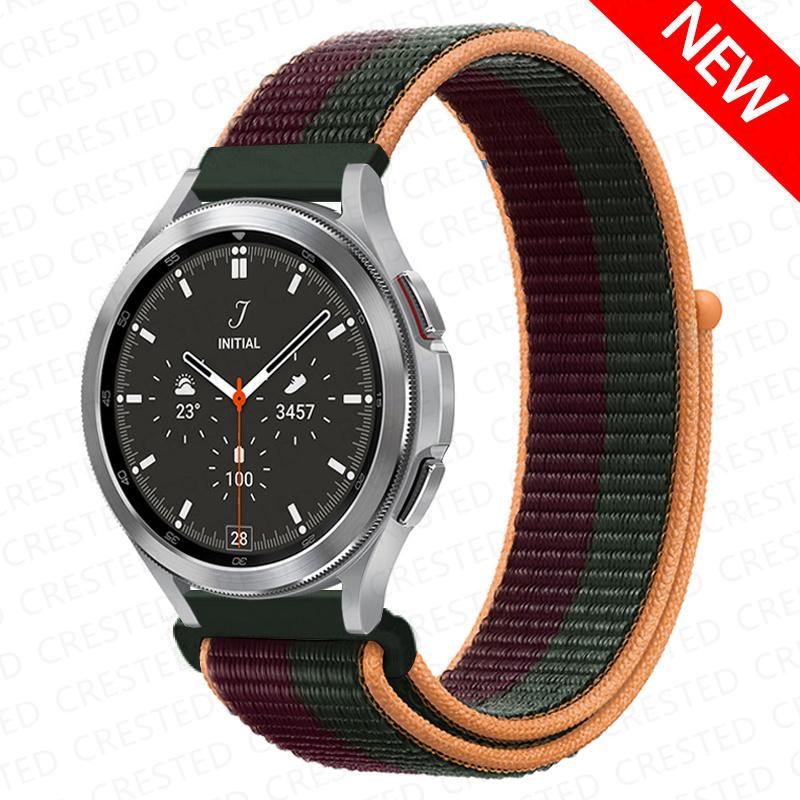 Ремешок 22 мм 20 мм для Samsung Galaxy watch 4 classic/46 мм/Active 2/3/Gear S3/браслет amazfit correa Huawei watch GT 2/3 Pro Band