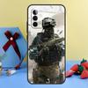 Тактический Чехол-Кейс с Рисунком Swat Gear Для Samsung Galaxy A13 A33 A53 A16 A17 A54 A34 A14 A15 A35 A55 A52 A12 A32 A26 A36 A56