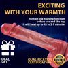 8.66" 4-in-1 Vibrator,10 Vibration Modes,Extendable & 360° Rotatable, Remote-controlled Heating,Liquid Silicone, Rechargeable, Sex Toy, Novelty Gift.