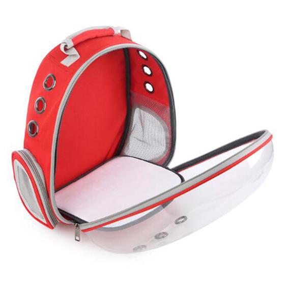 TDZQCat Сумка-переноска Дышащий Прозрачный Рюкзак Для Щенков Коробка-Клетка Маленькая Дорожная Сумка-Переноска Для Домашних Животных Космическая Капсула