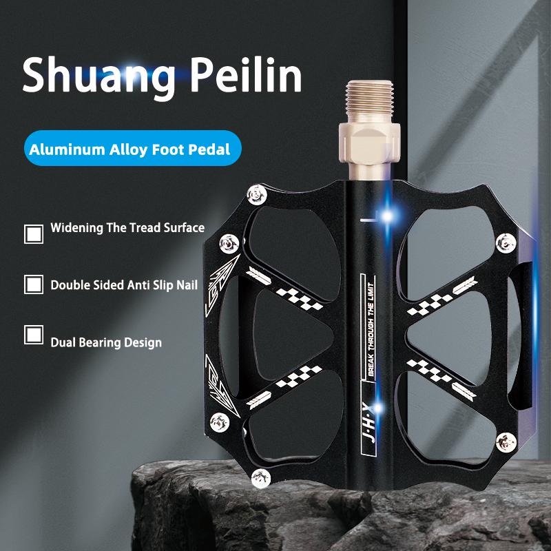 Durable Sealed Bearing High Stability Universal Mountain Bicycle Double Bearing Pedals