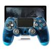 Wireless Controller for Playstation 4  BlackClear Blue