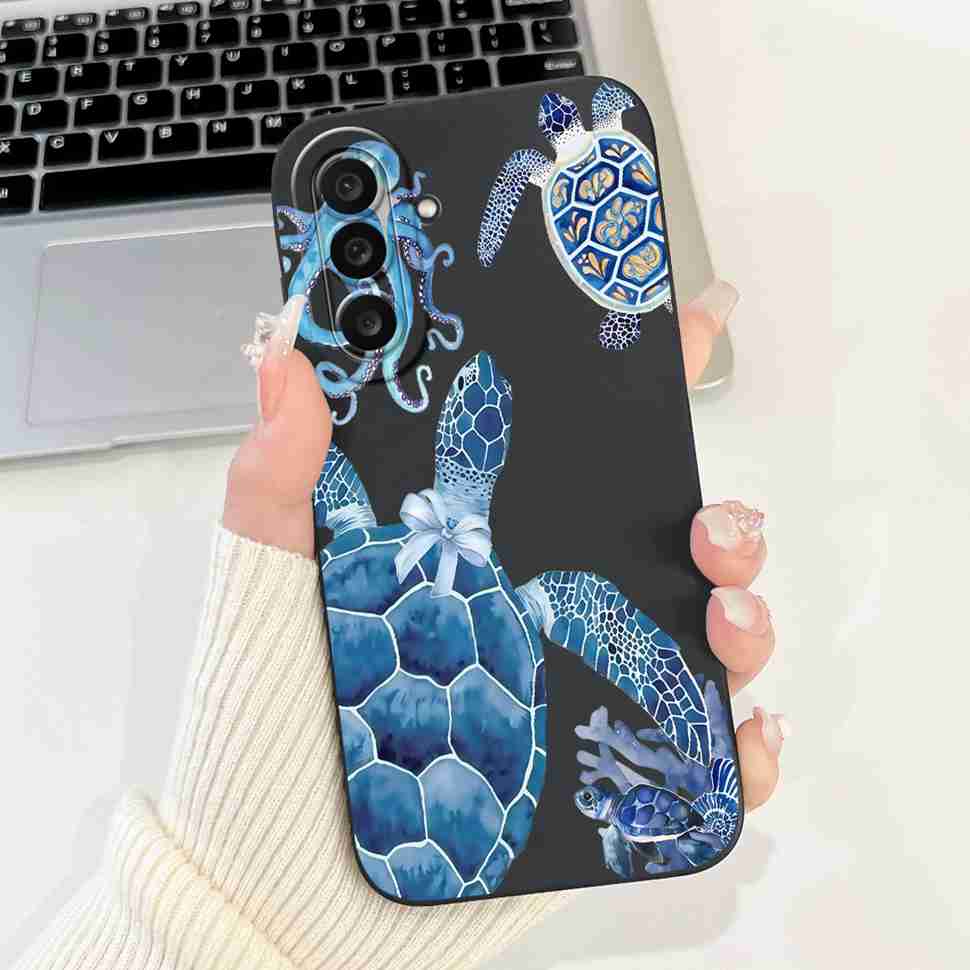 For Samsung Galaxy M56 5G 6.73" Case Cute Cartoon Animal Bow Soft Silicone Cover For Samsung M56 SM-M566B/DS Bumper Phone Shell
