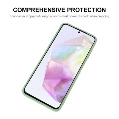 ENKAY HAT PRINCE Чехол для Samsung Galaxy A55 5G Силиконовый корпус телефона Прямой край