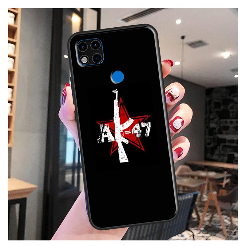 AK47 пистолет пули принципиально для Xiaomi Redmi Note 10S 9S 8T 9 Note 10 Pro Note 11 Pro Redmi 9C 9A 9T мягкий чехол