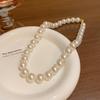 Корейское ожерелье из барочного жемчуга высокого класса - Легкая роскошь, бисерная цепочка на ключицу для женщин