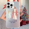 Новый Христианский Религиозный Иисус Прозрачный Чехол Для Телефона Для iPhone 16 15 14 13 12 11ProMax X XR 87 Plus Матовый Ударопрочный Задний Чехол