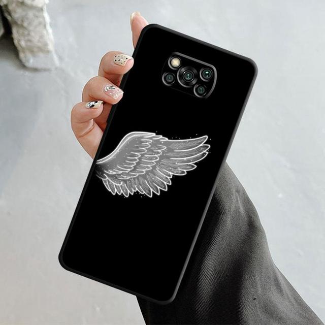 Девушка с крыльями ангела и демона для Xiaomi Poco X3 Nfc X4pro X5 M3 для Mi 12 13 11 10 10t 8 Note10 Lite 11ultra 11t Pro F1 чехол