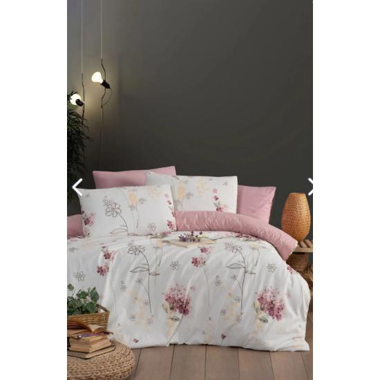 Single Duvet Cover Set with Fitted Sheet Viola