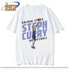 Stephen Curry Fan Clothing Summer Adult Short-sleeved Fashionable T-shirt Sports Tops for Ventilate Men and Women
