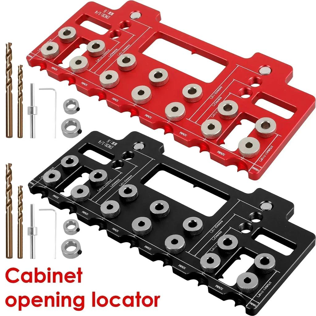 Шаблон для сверления штифтов для полок из алюминиевого сплава 1/4 дюйма Шаблон для сверления штифтов для полок из алюминиевого сплава Шаблон для сверления прямых отверстий по дереву Руководство по крепежу