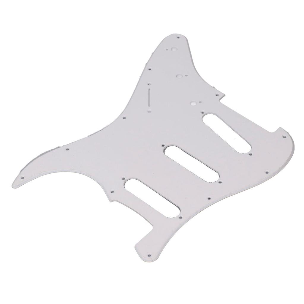 ПВХ Пикгард для гитары 11 монтажных отверстий Устойчивая к царапинам пластина SSS Накладка Замена для Strat ST Style