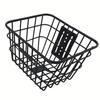 Front Bike Basket with Screws Large Capacity Strong Load-bearing Rustproof Mountain Road Bicycle Basket Replacement