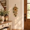 Wooden Autumn Theme Decorations Kit Maple Leaf Fall Harvest Pendant Material Kit  Party