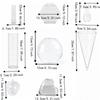 Vase Hydroponic Plant Holder Irregular Shape Wall Decoration  Office Decoration
