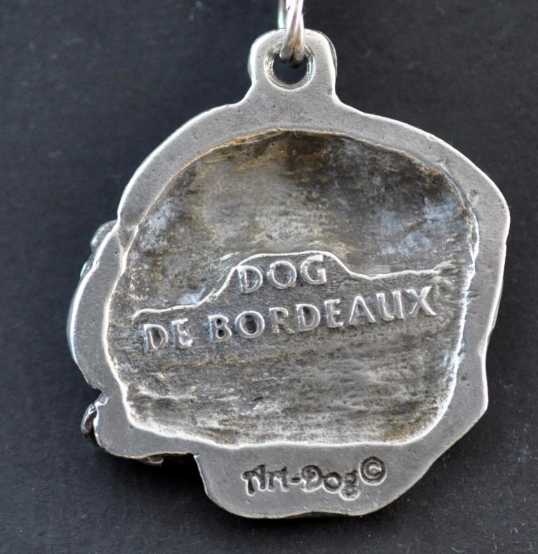 Dogue de Bordeaux, French Mastiff, Bordeauxdog I - Necklace with dog, silver-plated pendant for dog fan, unique jewelry by Art-Dog brand