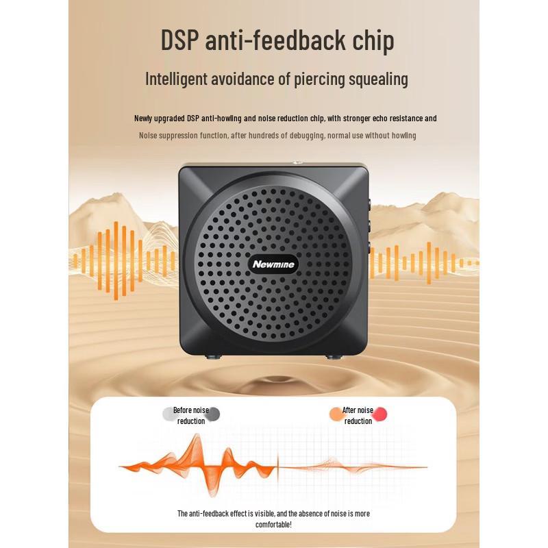 Newmine U-238 Wireless Lavalier Voice Amplifier CN plug (adapter included)