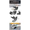 NICECNC Для KTM EXC 300 EXC-F 350 2004-2024 Задний кронштейн двойного суппорта Защита тормозного диска для трюков Для Husqvarna TE 300 GasGas EC 300