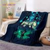Cute Cartoon Zelda Throw Blanket Couch Quilt Cover Travel Bedding Outlet Throw Blanket Flannel Blanket Bedspread