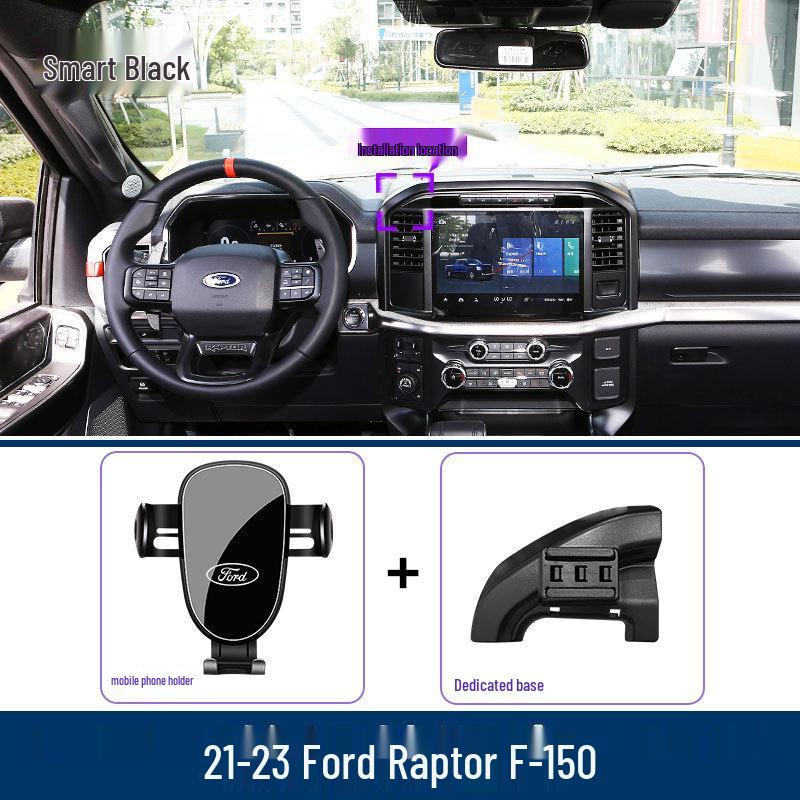 Car Phone Holder for Ford F-150 Raptor - Navigation Mount Accessory