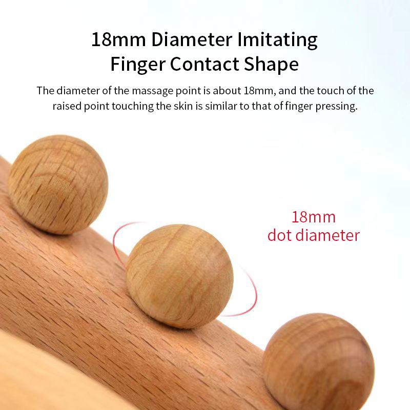 Массажер для тела, деревянная массажная палочка, массажер для спины, инструмент для спа-терапии, палочка Гуаша