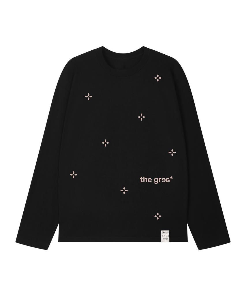 GRAVER [Unisex] Petal Long Sleeve T-Shirt_3 Colors