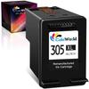Картридж с чернилами - HP 305 XL - Черный - Восстановленный - До 660 страниц