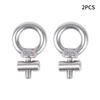 2PCS/set Awning Rail Campervan Awning Rail Stoppers 6mm Stops Hooks Stainless Steel RV Trailer Accessories Tarpaulin Stoppers