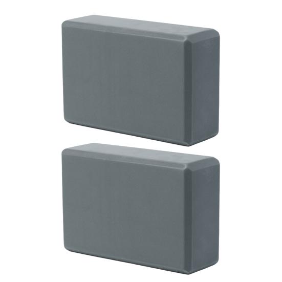 1/2Pcs EVA Yoga Block Supportive Non-Slip Foam Block Lightweight Pilates Meditation High Density Fitness Gym Blocks
