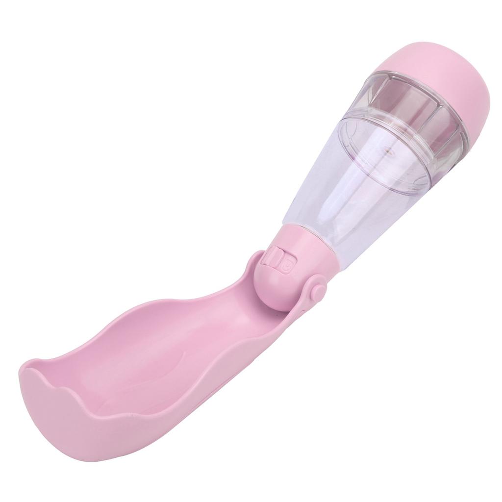 Dog Water Bottle Portable Travel Drinking Cup with Poop Collection Shovel Storage Bag