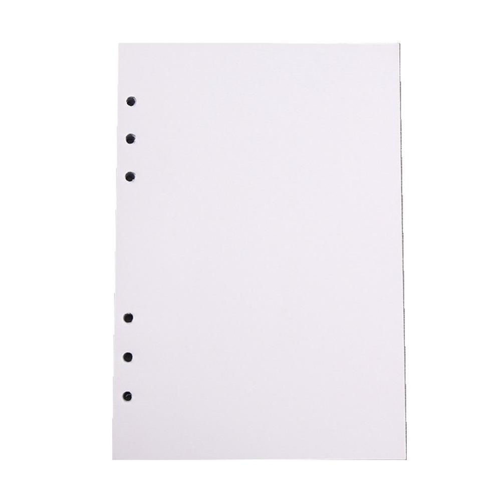 6 отверстий внутренний сменный спиральный скоросшиватель бумага 80 листов тетрадь индекс внутренняя страница офис школьные принадлежности