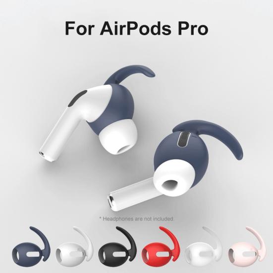 2Pcs Anti-lost Anti-slip Soft Earcaps Earphone Protective Cover for AirPods Pro