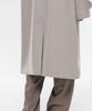 Musinsa Standard Cashmere Blend Oversized Balmacaan Coat [Oatmeal]