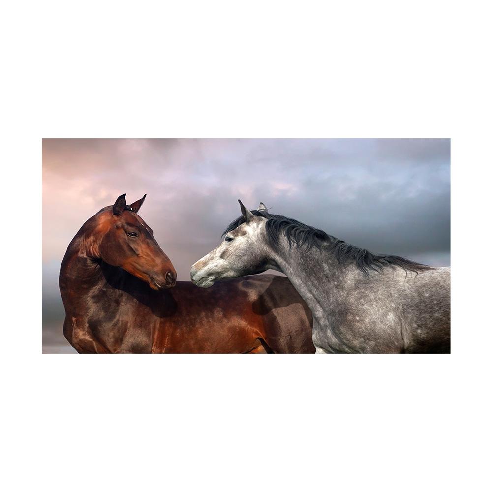 Modern Galloping Horses Landscape Canvas Painting Posters and Prints Wall Art Picture for Living Office Room Bedroom Home Decorating