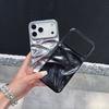 Матовая посеребренная плиссированная крышка для iPhone 17 Pro Max, Apple 16, чехол для мобильного телефона 15/14, премиальное ощущение