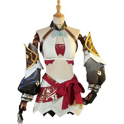 Аниме игра Genshin Impact The Eremites Desert Clearwater Косплэй костюм парик Sumeru наряд Хэллоуин сексуальный женский костюм