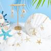 PH PandaHall 50 шт. Металлические подвески-морские звезды, 5 стилей, подвески-морские звезды, подвески на морскую тематику, золотые подвески-морские животные для летнего гавайского ожерелья
