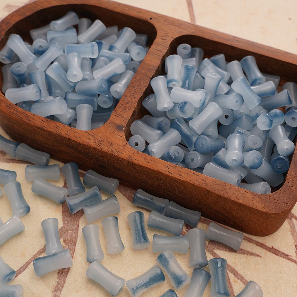 Стеклянные ореолы для окрашивания Бамбуковые бусины Бусины в старинном стиле Бусины ручной работы Аксессуары для бисера Глазурь Имитация нефрита Бусины Материалы