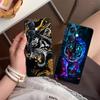 Неоновая чехол-бампер для мобильного телефона Тигр для OPPO Find X9 X8 X7 X6 X5 X3 X2 Plus s Pro Ultra Lite Цветной печатный чехол Чехол Роскошный