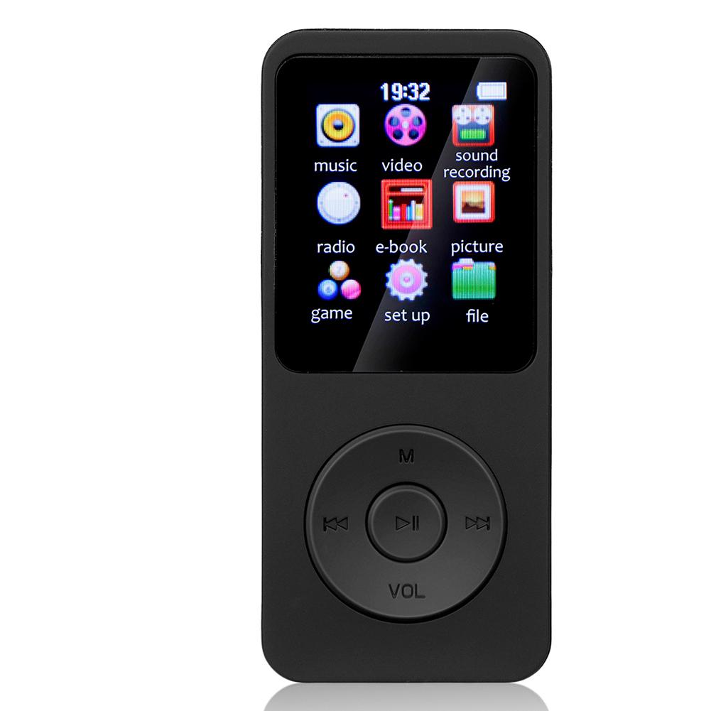 MP3-плеер Type-C Hi-Fi Плеер для музыки без потерь Bluetooth-совместимый 5.0 Встроенный динамик Поддержка FM-радио Электронная книга Запись для детей