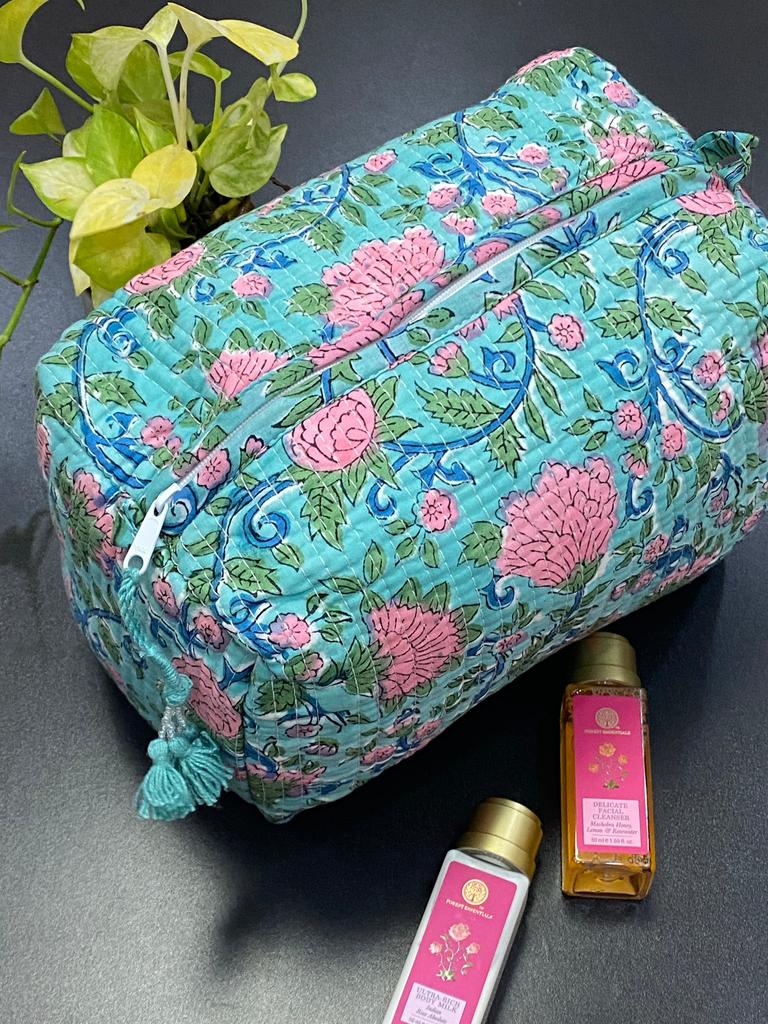 LARGE Multipurpose Quilted Pouch/ Bag