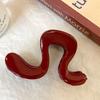 Matte Finish Shark Clip Large Ponytail Clip New Acrylic Hair Claw  Headwear Accessories
