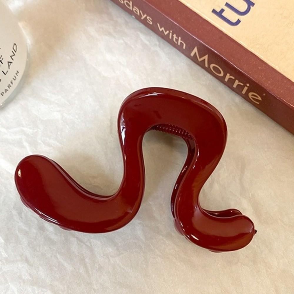 Matte Finish Shark Clip Large Ponytail Clip New Acrylic Hair Claw  Headwear Accessories