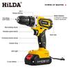 Hilda Rechargeable Lithium-Ion Impact Drill & Portable Electric Screwdriver Set