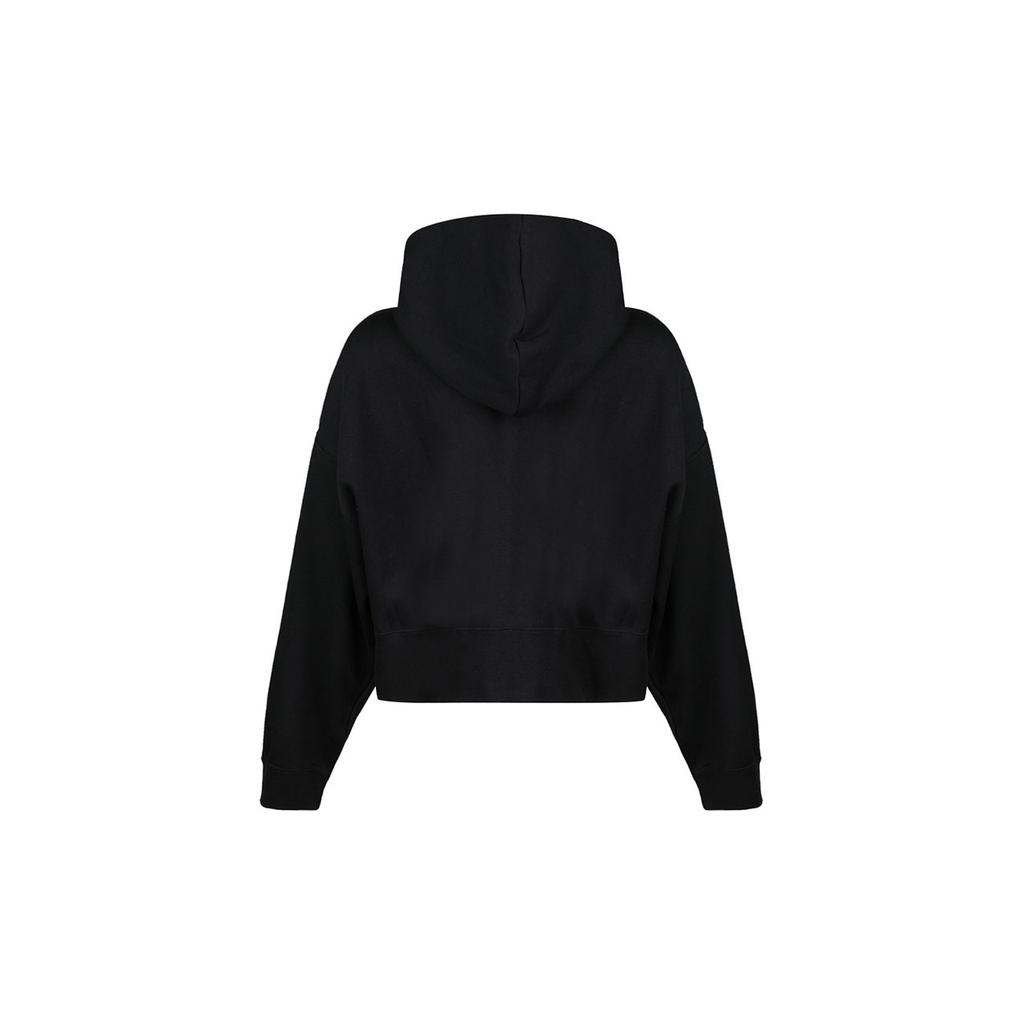 Nike Короткая флисовая куртка с капюшоном женские куртки черные CK1506-010