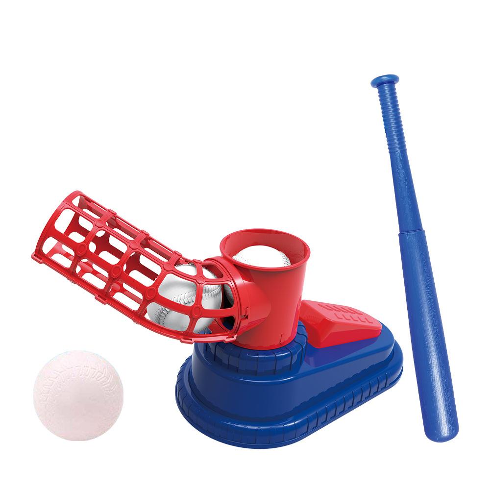 Игрушка 2 в 1, машина для бейсбольных и теннисных мячей, игрушка для тренировок по теннису на открытом воздухе, пляжная спортивная игрушка