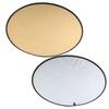 80cm   31.5in 2 In 1 Gold and Silver Photography Lighting Reflector Portable Collapsible Photo Studio Reflector with