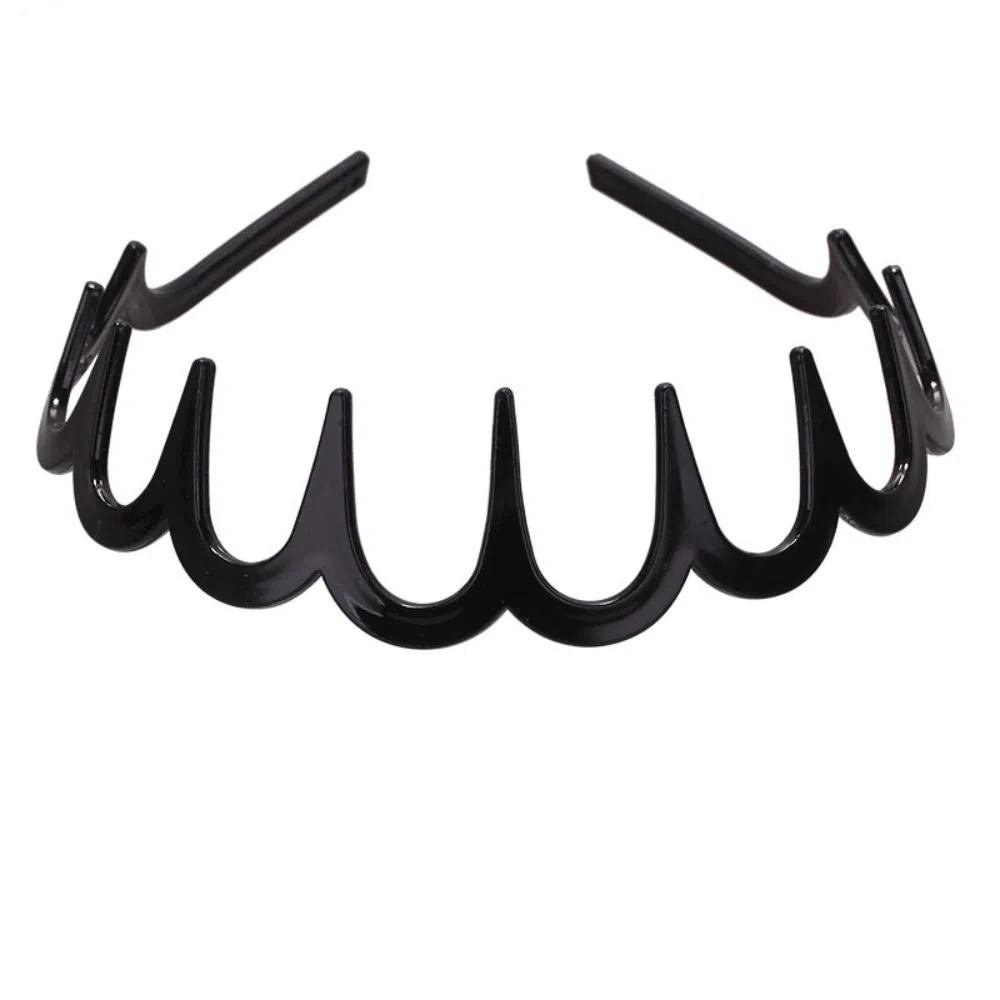 Resin Headwear Non-slip Wave Comb Headband New Hair Hoop Women Gift