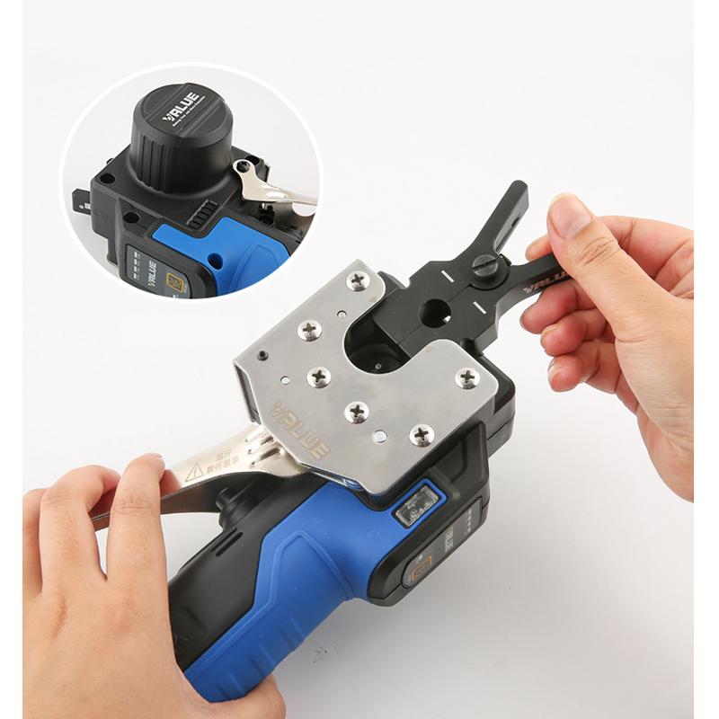 Электрические расширители Полностью автоматический литий-ионный ручной развальцовщик Метрический Дюймовый Медная труба Развальцовщик Труборасширитель