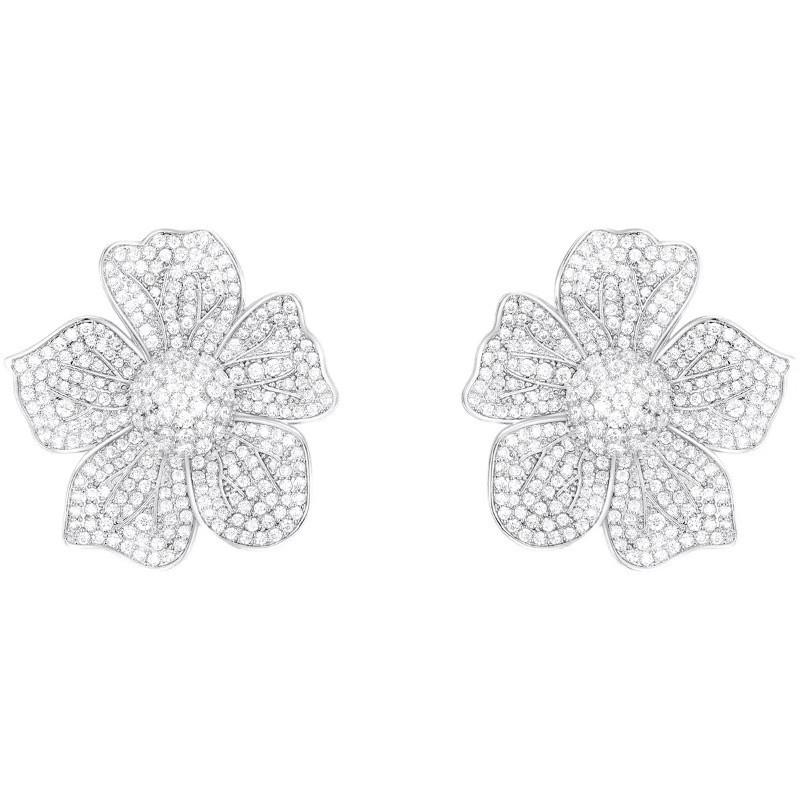 Серьги-гвоздики Douyin Flower для женщин, небольшие ароматные украшения Camellia Temperament, модные, элегантные и милые